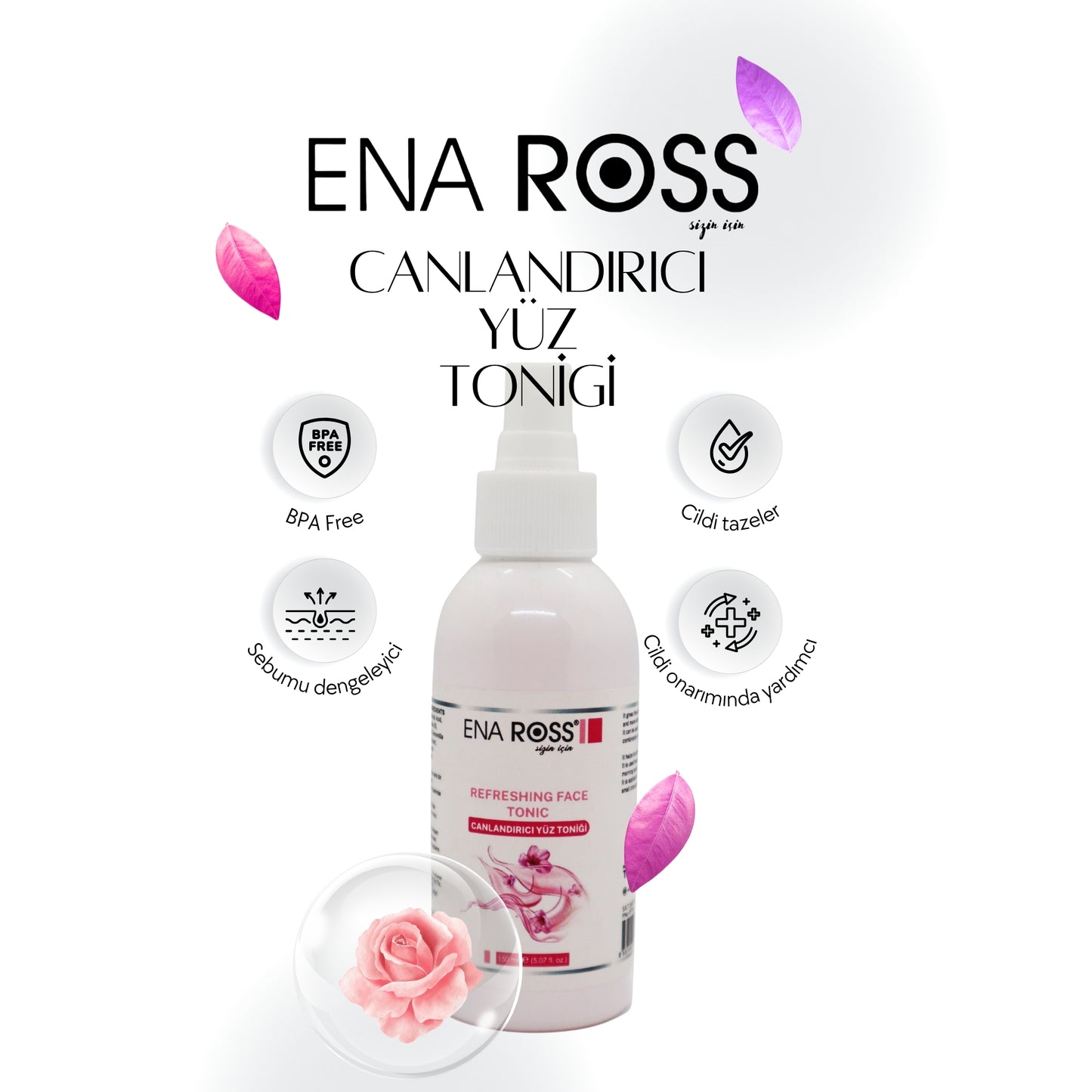ENA ROSS Canlandırıcı Yüz Toniği