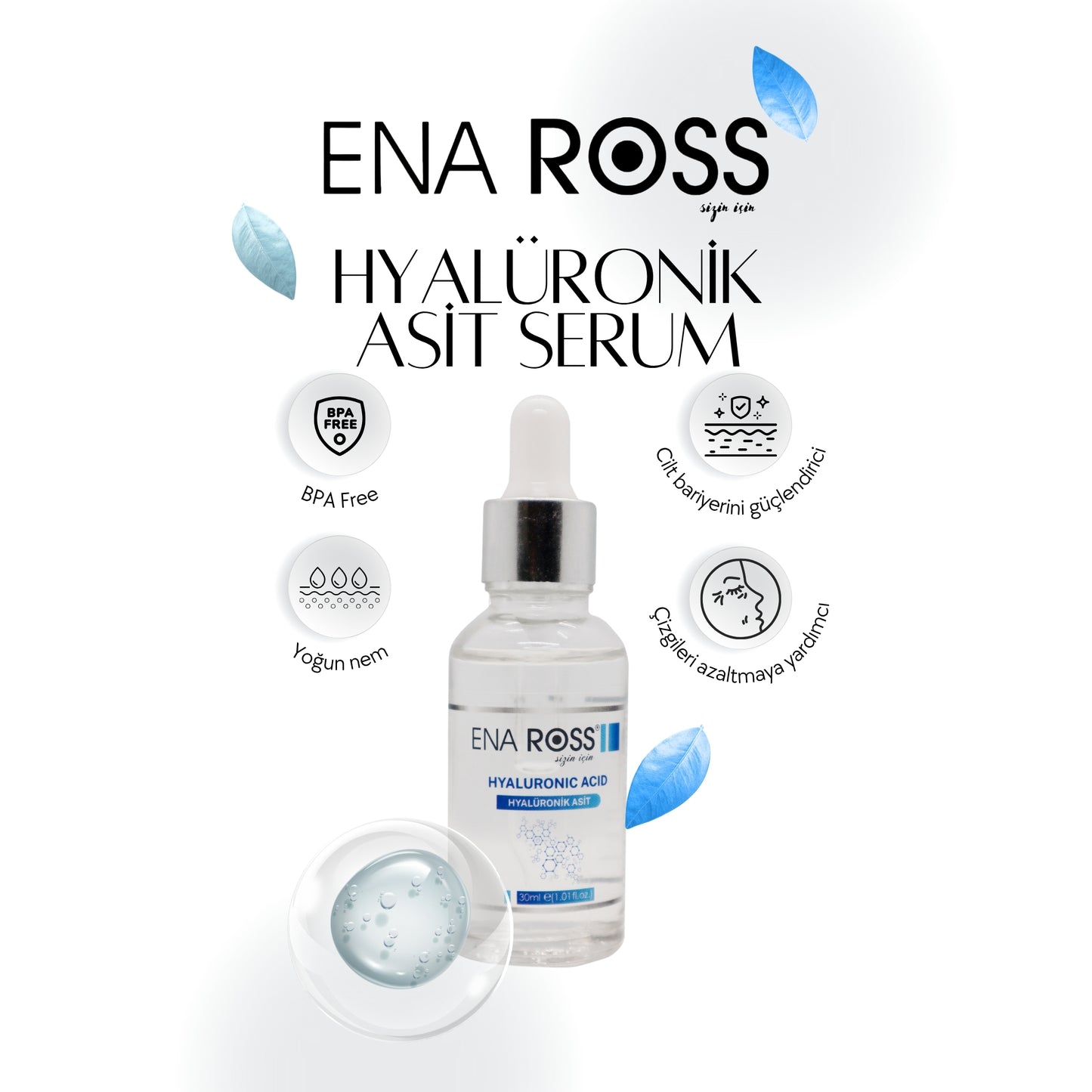 ENA ROSS Hyalüronik Asit Serum